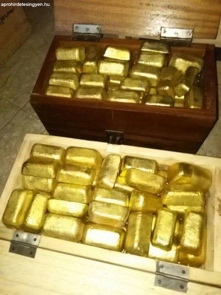 Eladó arany eredetű Afrika Ghána 23 500 kg + carat