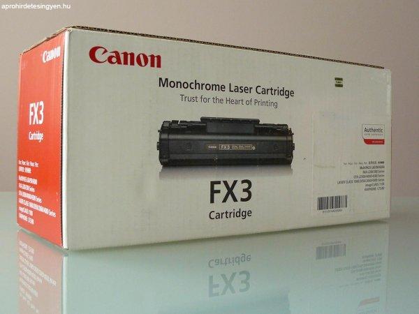Canon FX3 , FX-3 , FX 3 eredeti fekete toner = 9.999.-Ft