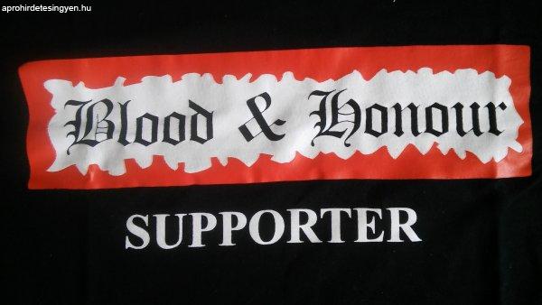 Blood & Honour Supporter (eredeti) férfi póló