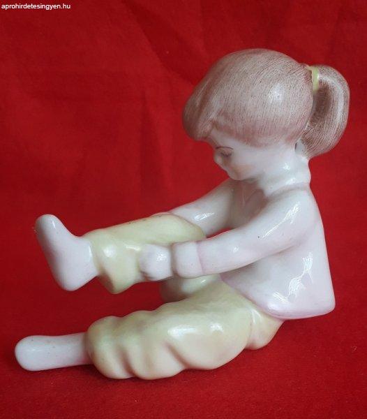 Aquincumi porcelán kislány