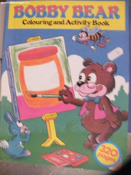 Bobby bear kifestő és tevékenységi könyv gyermekeknek