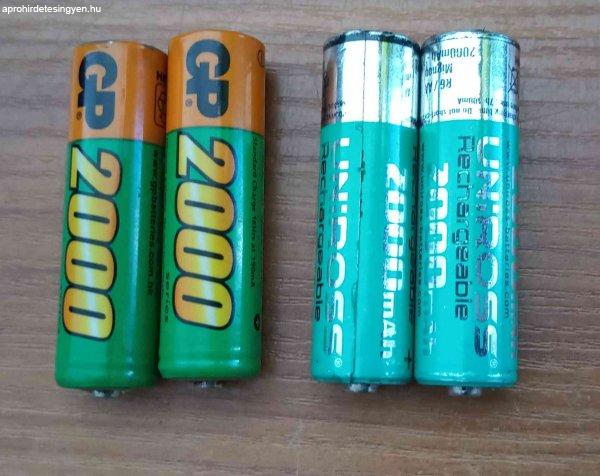 Ceruza (AA) akkumulátor 2000mAh