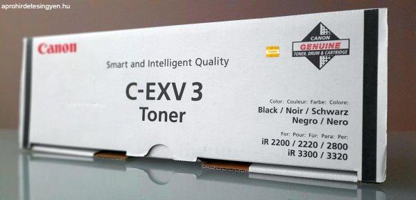 Canon C-EXV 3 eredeti fénymásoló toner, EXV-3 , CEXV3 toner