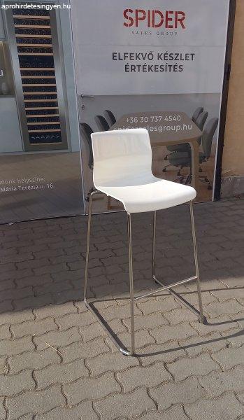 Ikea Gleen bárszék, fehér színű - használt szék