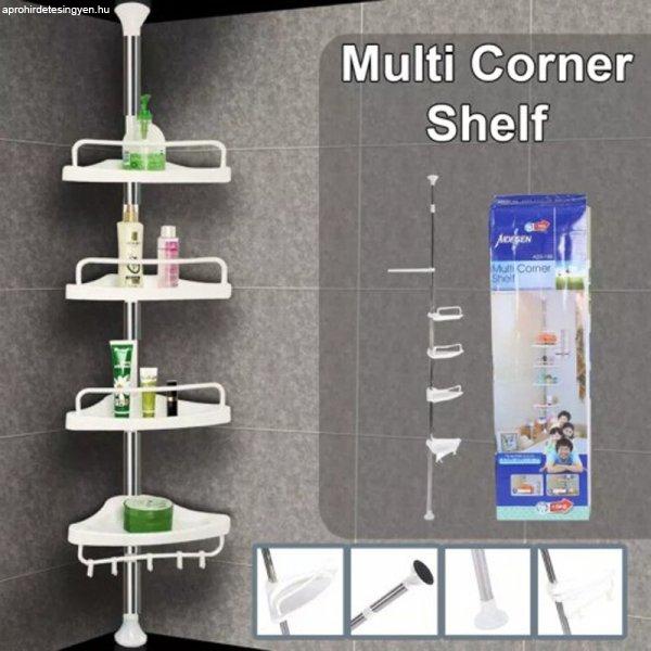 Multi Corner Shelf A-0028 sarokpolc fürdőszobához, magass