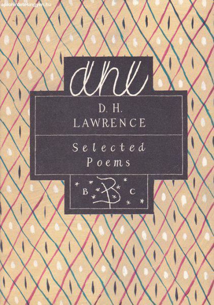 D. H. Lawrence: Selected Poems (Ritka kötet) 1000 Ft