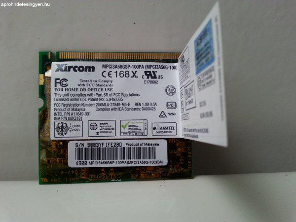 Xircom (IBM) Mini PCI Modem Adapter