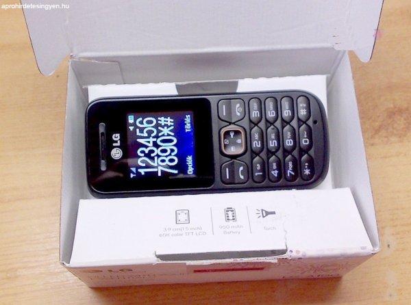 LG A100 Telekom Mobiltelefon Black Edition, új állapot, ered