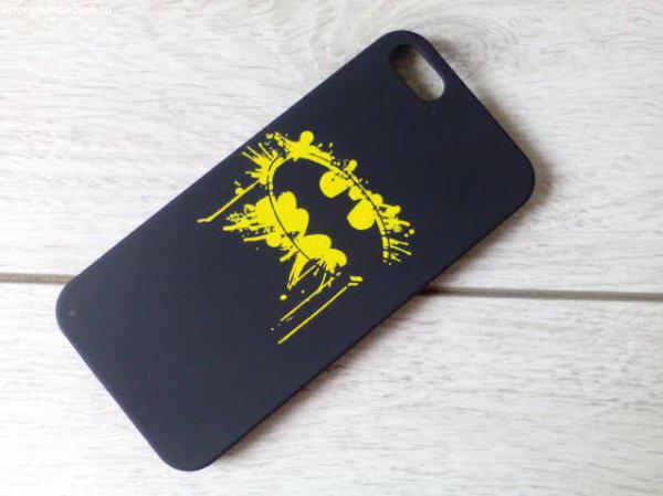 Új iPhone 5 Batman szilikonos telefon hátlapvédő