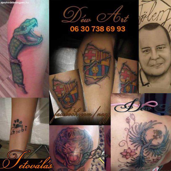 Profi tetováló