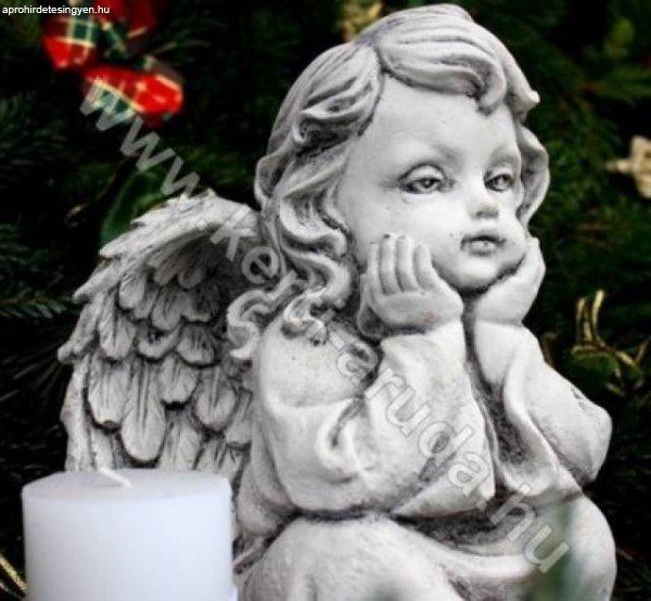 Karácsonyi dísz őrző angyal - dekoráció