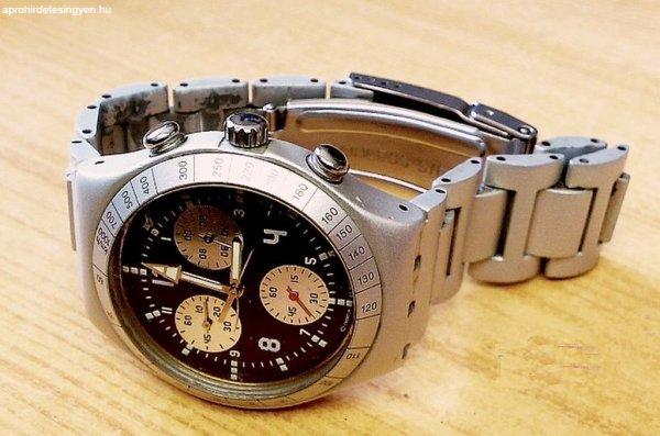 Swatch Irony Aluminium, sportos chronograph, Patented Water