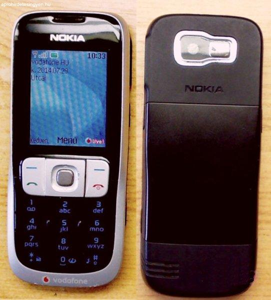 Nokia 2630 fekete-ezüst színű, Vodafone/Yettel, szép ál