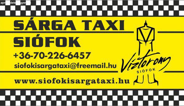 Taxi Siófok, ami önnek kell!