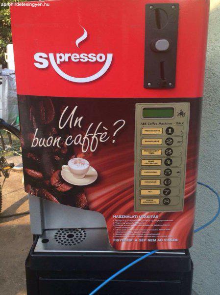Eladó kávé automata