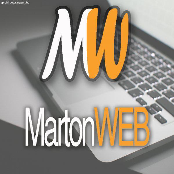 MartonWEB - Minőségi weboldal olcsón