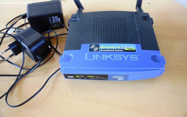 Eladó Linksys WRT 54GL router.