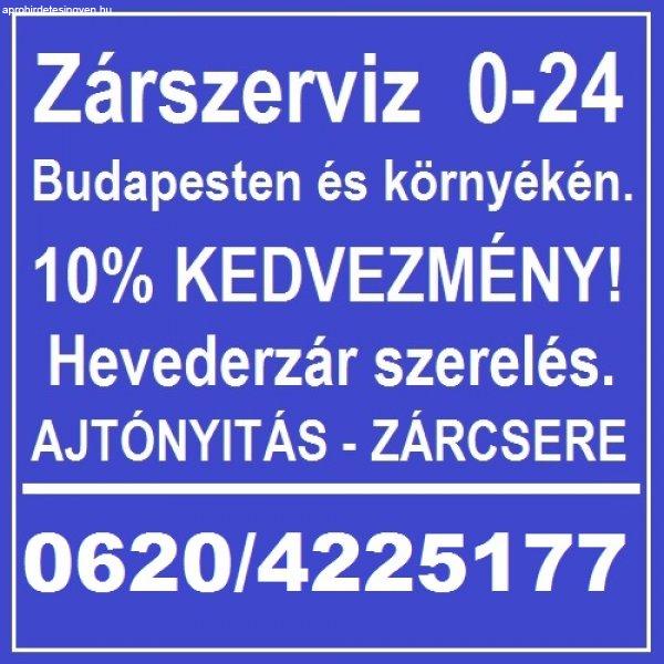 Zárcsere azonnal NON-STOP!