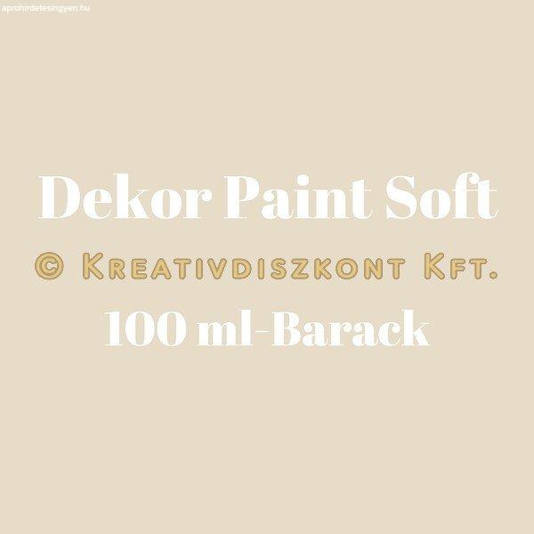 Pentart Dekor Paint Soft lágy dekorfesték 100 ml - barack