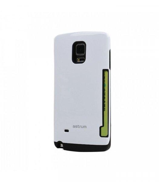 Astrum MC090 kártyatartós Samsung G925 Galaxy S6 EDGE hátlapvédő fehér