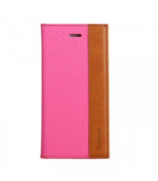 Astrum MC540 DIARY mágneszáras Samsung G925F Galaxy S6 EDGE könyvtok
pink-barna