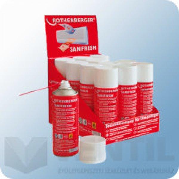 Rothenberger klíma tisztító spray Sanifresh Display 12x400 ml