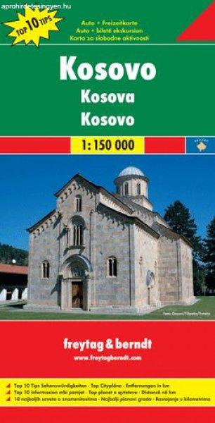 Koszovó autótérkép - f&b AK 0716