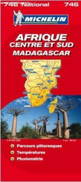 Közép- és Dél-Afrika / Madagaszkár térkép - Michelin 746