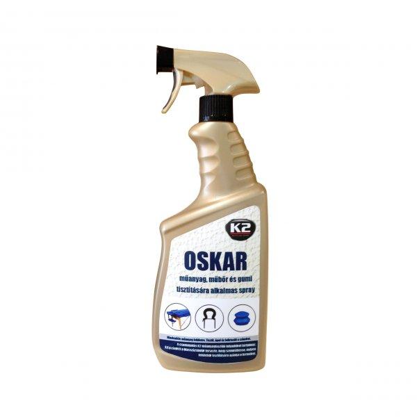Oskar- Műanyag, műbőr és gumi tisztító spray