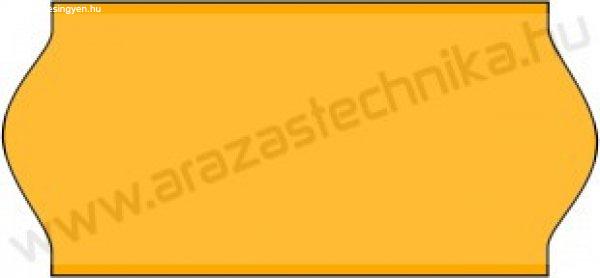 26x12mm ORIGINAL - FLUO narancs árazószalag (1400db/tek)