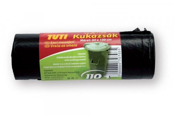 TUTI Kukászsák 110 literes, 10 db/tekercs