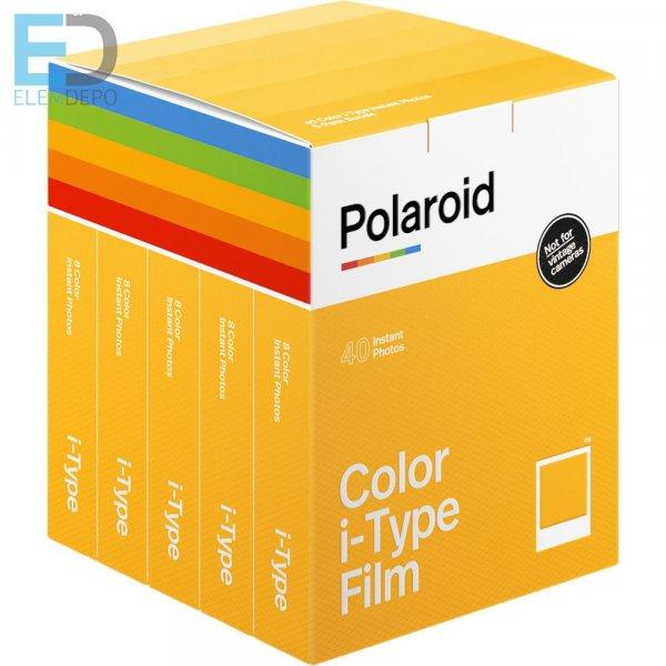 Polaroid Originals I-Type Color 5-Pack ( 5 x 8 ) színes instant film Party
Starter 
