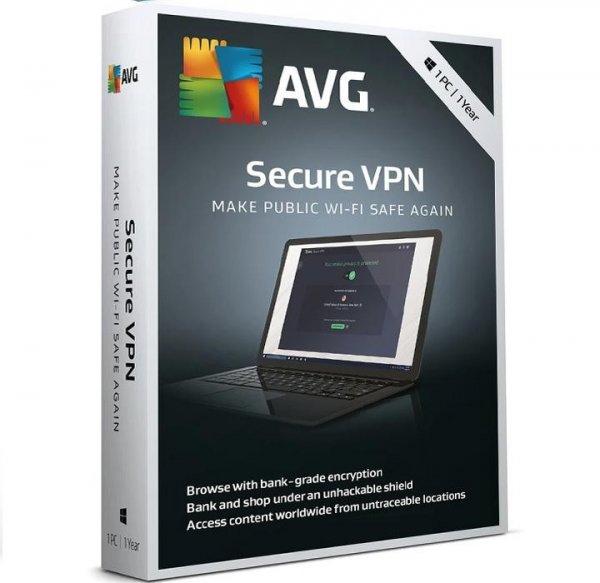 AVG Secure VPN 1-Device 1 year