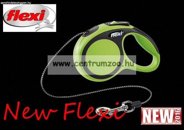 Flexi New Comfort S Cord zsinóros póráz 5 m 12 kg - Black