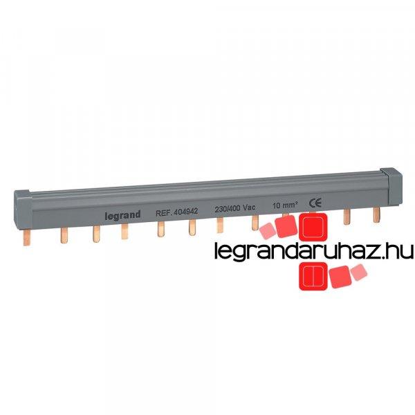 Legrand Lexic fésűs sín fogas 3P 4x3P, Legrand 404942