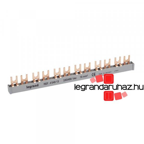 Legrand Lexic fésűs sín villás 2P 6x2P, Legrand 404913