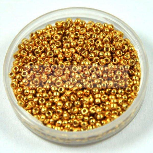 Miyuki kásagyöngy - 4202 - Duracoat Galvanized Gold - méret:11/0
