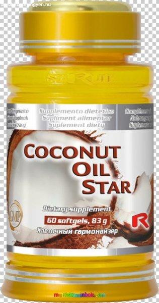 Coconut Oil Star 60 db lágyzselatin kapszula kókuszolajjal az optimális
testtömegért és zsírbontásért - StarLife