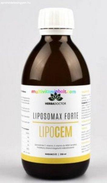 LipoCem 250 ml Liposzómás folyékony C-vitamin, MSM, L-arginin, E-vitamin -
Liposomax Forte HerbaDoctor