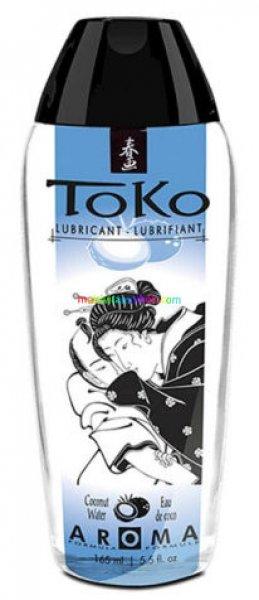 Toko Aroma Lubricant Coconut Water 165 ml, kókusz víz, ehető, vízbázisú
síkosító - Shunga
