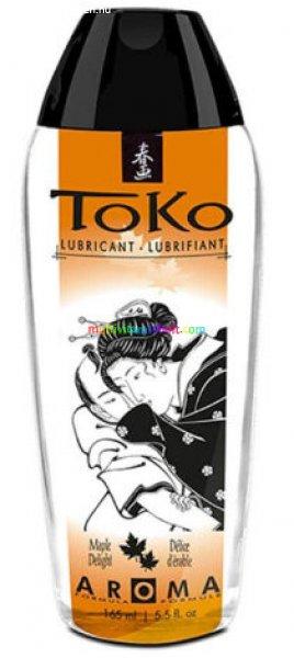 Toko Aroma Lubricant Maple Delight 165ml, ehető, vízbázisú síkosító,
illatos, juharszirup - Shunga