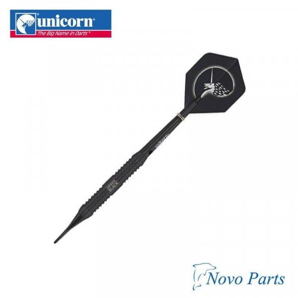 Unicorn Core Plus soft darts szett, fekete-arany, 17 g