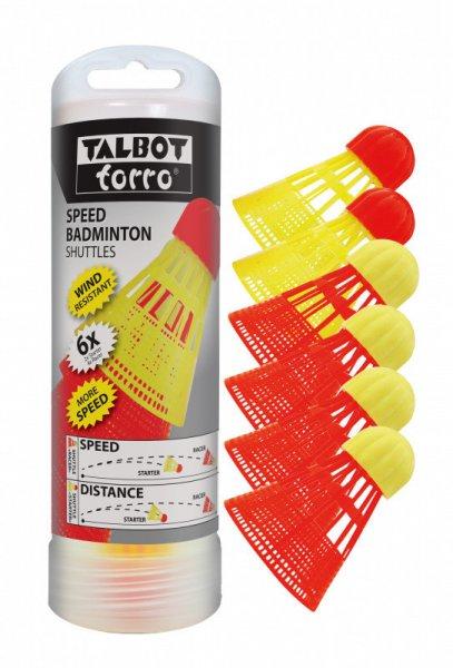 Talbot-Torro Mix Speedbadminton labda, 6 db