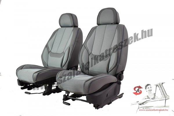 Toyota Camry Méretezett Üléshuzat -Luna Bőr/Szövet -Szürke/Szürkee- 2
Első Ülésre
