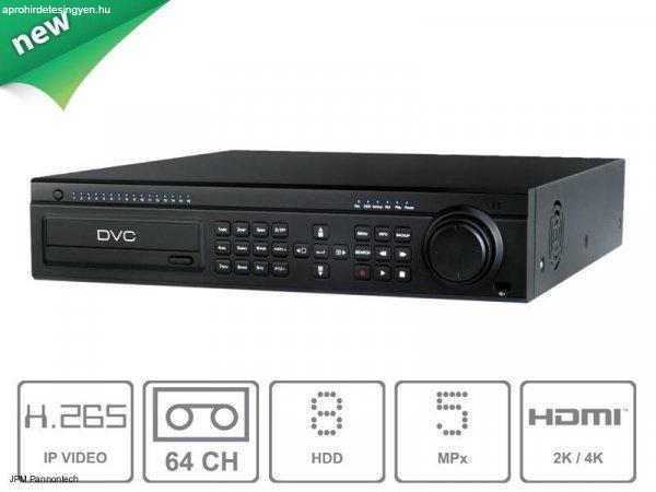DVC DRN-7764RZ 64 csatornás hálózati rögzítő