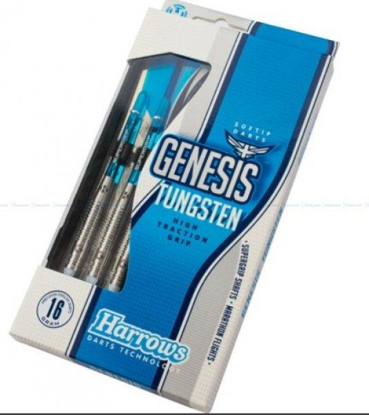 Harrows Genesis Tungsten steel darts szett - 23g, 60% Volfrám