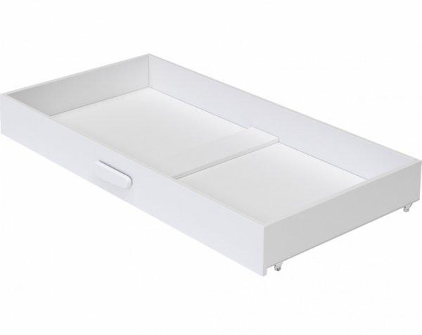 Baby Shop Basic gurulós ágyneműtartó 70*140 cm-es ágyhoz - bordázott
fehér 