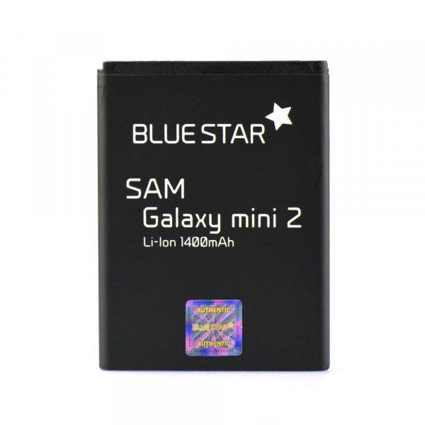 Akkumulátor Samsung Galaxy Mini 2 (S6500)/ Galaxy Young (S6310)/ Galaxy Ace
Plus (S7500) 1400 mAh Li-Ion BlueStar Premium