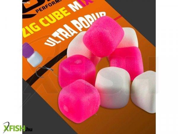 Rok Fishing Zig Cube Mix Ultra Pop-Up Gumicsali Sweet Corn Pink-Fehér 12 mm 16
db/csomag