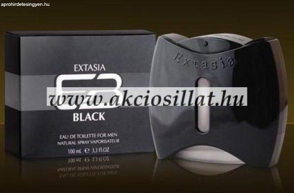 New Brand Extasia Black EDT 100ml / James Bond 007 parfüm utánzat 